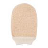 Guantes Sin Dedos de Boca de Tornillo de Cáñamo, Toalla de Baño, Guantes de Baño, Guantes Espumosos para Limpieza Corporal, Descontaminación, Sin Dolor, Uso Doble Cara
