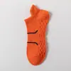 Calcetines deportivos de tobillo para hombre 7A antibacterianos para verano, absorbentes de sudor, resistentes al olor, con suela de masaje, calcetines cortos de algodón, calcetines de running amortiguadores