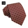 Corbata de Hombre Estilo Hong Kong Retro Estampado Vestido Moda Yuppie Seda Texturizada Accesorios Camisa Traje Hecho a Mano Ancha 8CM