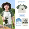 [7A Antibacteriano] Camiseta Infantil de Manga Curta para Menina de 3 Anos Roupas Casuais de Verão Roupas Novas de Verão para Meninos Tops para Bebê