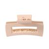 Traje de pinza Amazon esmerilado quilla grande pinza de garra brillante pintura de goma pasador de pelo pinza de plátano clip de maquillaje para baño