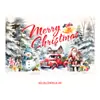 2026 Nuevo Festival de Navidad Tela de Fondo Fábrica de Origen Amazon AliExpress Tela de Fondo para Decoración de Festival