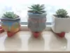 Pés Respiráveis para Vasos de Flores, Pés Elevados para Vasos de Flores, Ventilação Inferior para Prevenir o Apodrecimento das Raízes, Espaçadores, Suporte de Base Elevada