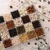 Cuentas de Madera Versátiles Retro Nuevo Estilo Chino Cuentas Sueltas Cuentas Espaciadoras Materiales para Manualidades DIY Accesorios para Pulseras Collares Joyería