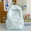 Mochila de Aspecto Premium Estilo Ins Coreano con Estampado de Estrellas, Moda Casual Versátil Ligera para Estudiantes de Secundaria
