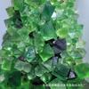 Piedras de Cristal Naturales en Morado, Azul y Verde, Fluorita Octaédrica, Piedras Trituradas Desmagnetizadoras, Piedras para Difusor de Aroma, Piedras de Cristal Crudo Hechas a Mano