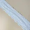 Novo tecido de renda de algodão bordado com linha de algodão renda vazada bordada acessórios de cortina requintados acessórios de saia Venda por Atacado