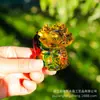 Lujo Ligero Colorido Juego de los Doce Zodíacos Adornos de Animales Sala de Estar Decoración Suave Cristal Mascota de Té Hecho a Mano Suministro Transfronterizo
