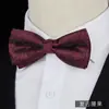 Gravata Borboleta Masculina Padrinho Noivo Vermelho Vinho Gravata Preta Camisa Social Vestido Casamento Vermelho Estilo Coreano Laço para Mulheres