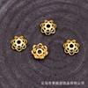 70008 Horquilla de Cobre Material Hecho a Mano DIY Hanfu Accesorios Corona para el Cabello Base de Flor 6*6mm