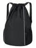 Mochila con Cordón de Tela Oxford, Bolsa de Regalo Ligera, Bolsa de Entrenamiento para Equipo de Maratón, Logo Personalizable