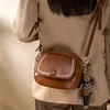 Bolso Pequeño de Alta Gama de Moda para Mujer 2026 Nuevo Verano Versátil para el Trabajo Bolso Redondo Pequeño Bolso Cruzado Bolso de Hombro Único para Mujer
