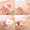 Esponja de Maquillaje Profesional Xixi para Uso en Estudio, Doble Uso para Aplicación Seca y Húmeda, Esponja Redonda, Esponja para Polvo Húmedo