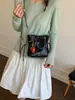 Bolsa de corrente de alta qualidade com padrão de diamante transfronteiriça para mulheres, nova moda 2026, bolsa saco versátil, bolsa de ombro e transversal