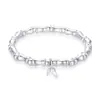 Pulsera Tradicional de Nudo de Bambú de Plata Pura 999 para Mujer, Estilo Nuevo, Lujo Ligero, Sensación de Alta Gama, Regalo para Mejor Amiga, Joyería de Mano para Novia