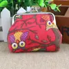 Porta-moedas pequeno fofo coreano feminino lona desenho animado coruja crianças bolsa de moedas Yiwu carteira pequena atacado