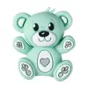 Personalização de moldes de contas de silicone 3D, montagem de cordões de contas com IP de desenhos animados de animais transfronteiriços, acessórios para joias DIY, moldes de contas soltas