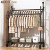 Cabideiro simples de chão para ambientes internos, cabide para uso doméstico, varal de roupas para varanda, cabideiro, suporte para roupas para apartamentos de aluguel