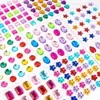 Venta Caliente Transfronteriza Color Mixto Forma Especial Gema Pasta de Diamante Papel de Diamante para Niños Pasta de Diamante Acrílico Pegamento con Respaldo de Cristal Pasta de Diamante