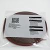 Tira de Sellado de Espuma de Caucho de Silicona Adhesiva Tipo I Autoadhesiva Insonorizada y Anticolisión para Puertas de Madera