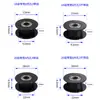 Impresora 3D Polea Loca 2Gt Polea de Sincronización Tipo H Polea de Correa GT2 Polea Loca 16/20 Dientes Ancho de Correa 6mm Negro