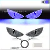 Cross-border Explosions Car Internet Red Eye Light Devil's Eye LED Decorative Light Expression Light Rear Window Car Warning Light