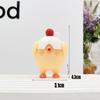 Carto frango você também linda chaveiro boneca pingente pequeno frango chaveiro boneca pingente arqueológico caixa cega atacado