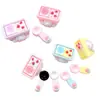 Juguete de Comida Simulada Cuchara Hecha a Mano Caja de Yogur Accesorios de Resina Pegamento de Crema para Manualidades Pasador Caja de Joyería Material para Joyería