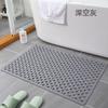 Tapetes de Piso Huecos Antideslizantes Cuadrados para Baño, Masajeadores, Impermeables, para Baño, Bañera, Adultos Mayores, Niños, Anticaída