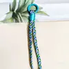 Cordão Colorido Tecido para Celular Estilo Casal Estilo Boêmio Pingente Chaveiro Acessórios de Joias Artesanais