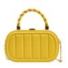Otoño e Invierno 2022 nueva moda bolso de hombro simple portátil bolso cruzado de cadena de celebridad de internet bolsa tipo caja con textura