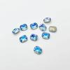 Baoshi aosha vidro retangular com cantos arredondados Diamante Acessórios para joias DIY Broca de unha de alta qualidade K9 10 * 8MM atacado de fábrica