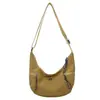 Bolsa Lulu Alternativa Croissant Dumpling Casual Versátil Ombro Único Transversal Leve Impermeável Esportes Versátil