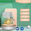 Microválvula Eléctrica de Paso Total Tonhe Linterna Integrada Apagado Reset Cableado Interno y Externo Latón Válvula de Bola de Dos Vías Dn25