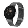 Adequado para Google Google Pixel Watch Pulseira Milanesa Fivela de Metal + Pulseira Magnética