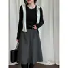 Camiseta Básica de Alto Gama Estilo Coreano Luxi Ajustada para Mujer, Otoño 2026 Nuevo Versátil Top Interior Adelgazante 2160