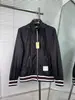 Chaqueta Casual de Hombre de Alta Calidad, Nueva, para Primavera y Otoño, con Capucha, de Cuadros y Bordes de Colores