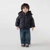 Chaqueta de plumas "Personalizada" Haoyubei 25121 para Niños y Niñas 2025 Abrigo Cálido para Uso Invernal en Exteriores, Clase A