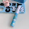 Tijeras de Dibujos Animados Japonesas con Forma de Bolígrafo Tijeras Pequeñas Portátiles Tipo Bolígrafo Mini Seguras y Lindas para Oficina y Estudio
