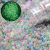 Cuentas de Burbujas Mixtas Luminosas Material de Relleno de Bola Hecho a Mano Cuentas Ruidosas Cáñamo de Flujo Pegamento de Onda Luminosa Hecho a Mano DIY