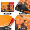 Saco de embalagem personalizado para lanches saco auto-suportável para lanches saco de folha de alumínio filme composto saco de alimentos impressão fabricantes personalizados