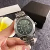 Reloj para Hombre con Esfera Azul Calendario Diseño Multifuncional Lujo Ligero Accesorio de Negocios Elegante Correa de Acero Plateado Reloj de Pulsera