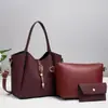 2025 Nuevo Bolso de Tres Piezas de Moda para Mujer Bolso de Hombro de Lujo Accesible de Nicho Bolso Tote Grande de Alta Gama para Madre Bolsos