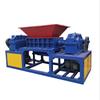 Trituradora de chatarra ligera y delgada barril de hierro de desecho plástico barril azul grande molinillo de plástico residuos sólidos trituradora de doble eje fabricante