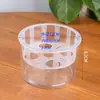 Vaso de Flor de Tulipa Hidropônica Plástico Transparente com Cesta de Plantio Recipiente para Cultivo de Bulbos