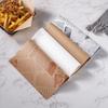 Papel de hornear rectangular Bandeja para hornear Papel para hornear Papel absorbente de aceite para hornear Almohadilla para hornear alimentos Papel Aceite de silicona Papel para aceite de horno comercial