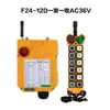 Control Remoto Inalámbrico Industrial F24-12S/12D12 Control Remoto de Velocidad Única Doble Velocidad Control Remoto Inalámbrico para Grúa