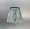Essenciais de verão novo modelo série névoa estilo americano moderno high street shorts masculinos sem felpa para uso ao ar livre, abaixo do joelho