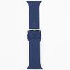 Compatible con Apple Watch Ultra 87654321 Generación SE Sport Correa de silicona con hebilla de hierro