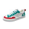 Verão Novos Sapatos Brancos Sapatos Masculinos da Moda Costura de Couro Leve Respirável Coringa Sapatos Sola de Borracha Absorção de Choque e Resistência ao Desgaste